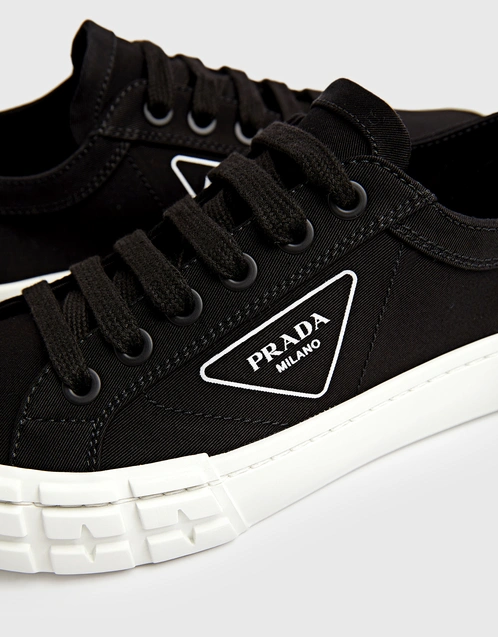 Prada Blue Nylon Wheel Platform Sneakers - Size 37 ○ Labellov ○ Buy and  Sell Authentic Luxury